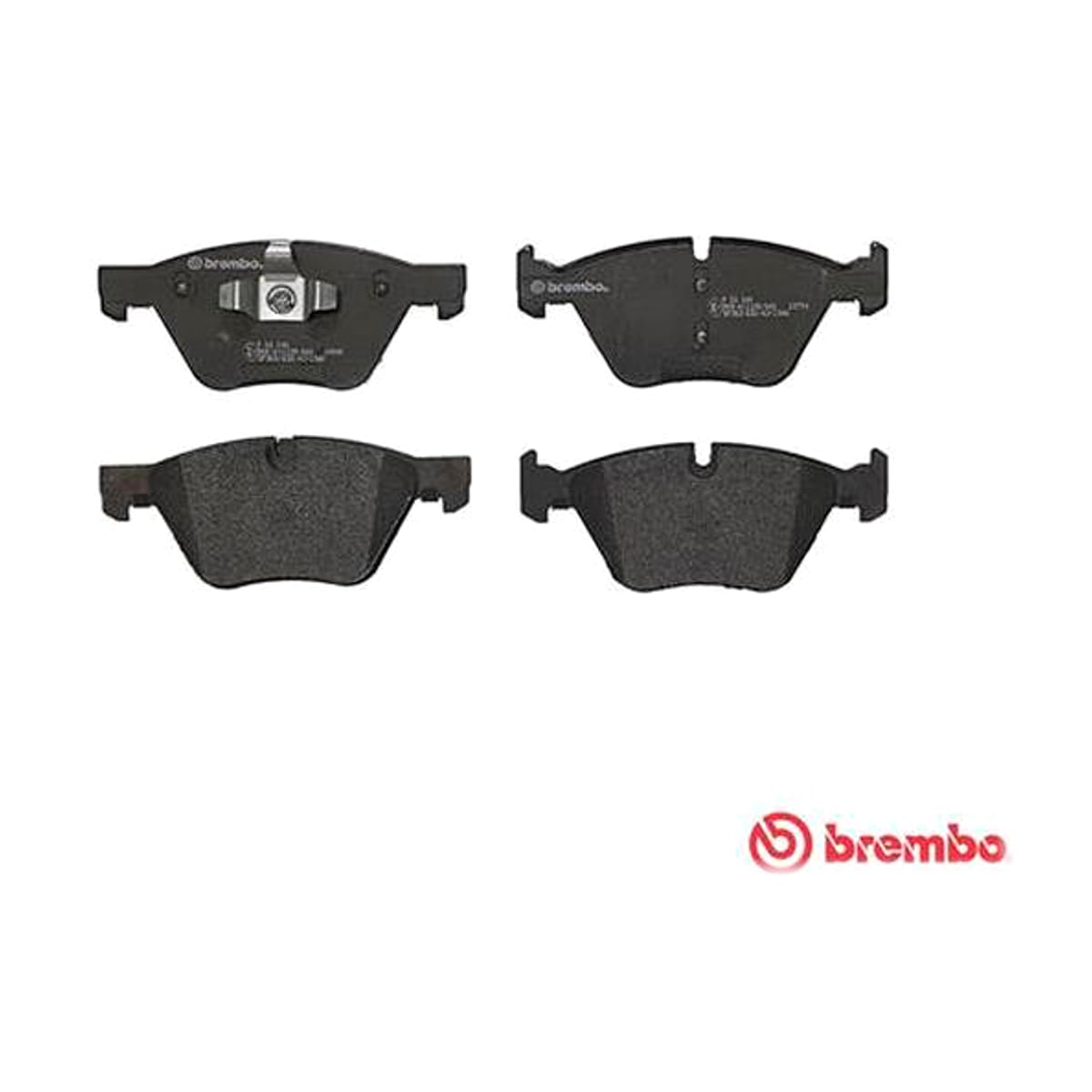 BREMBO Колодки тормозные дисковые P06040 (перед)