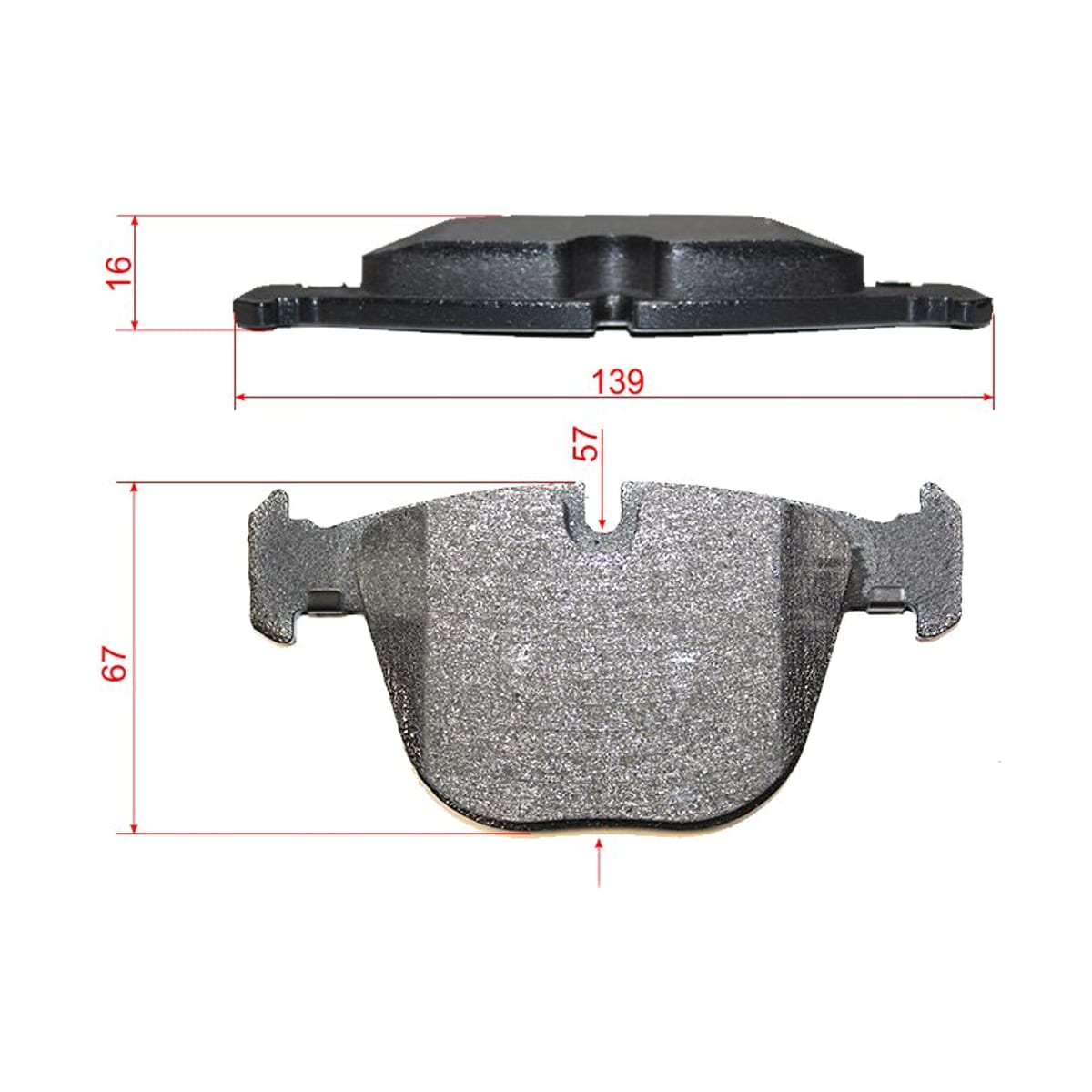 BREMBO Колодки тормозные дисковые P06050 (зад)