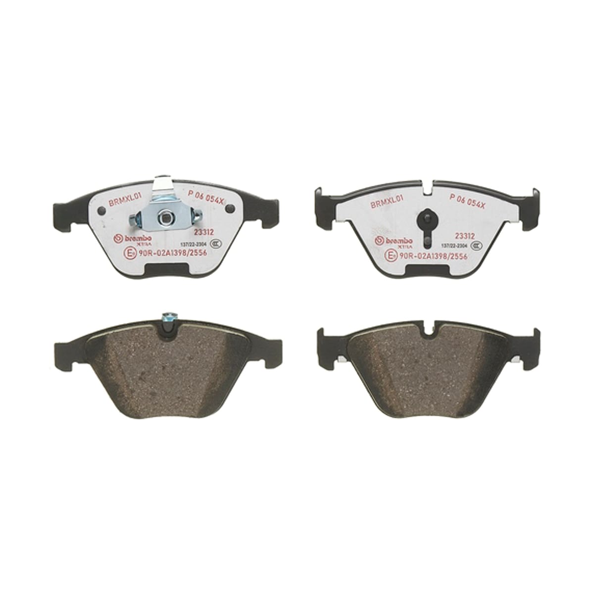 BREMBO Колодки тормозные дисковые Xtra P06054X (перед)