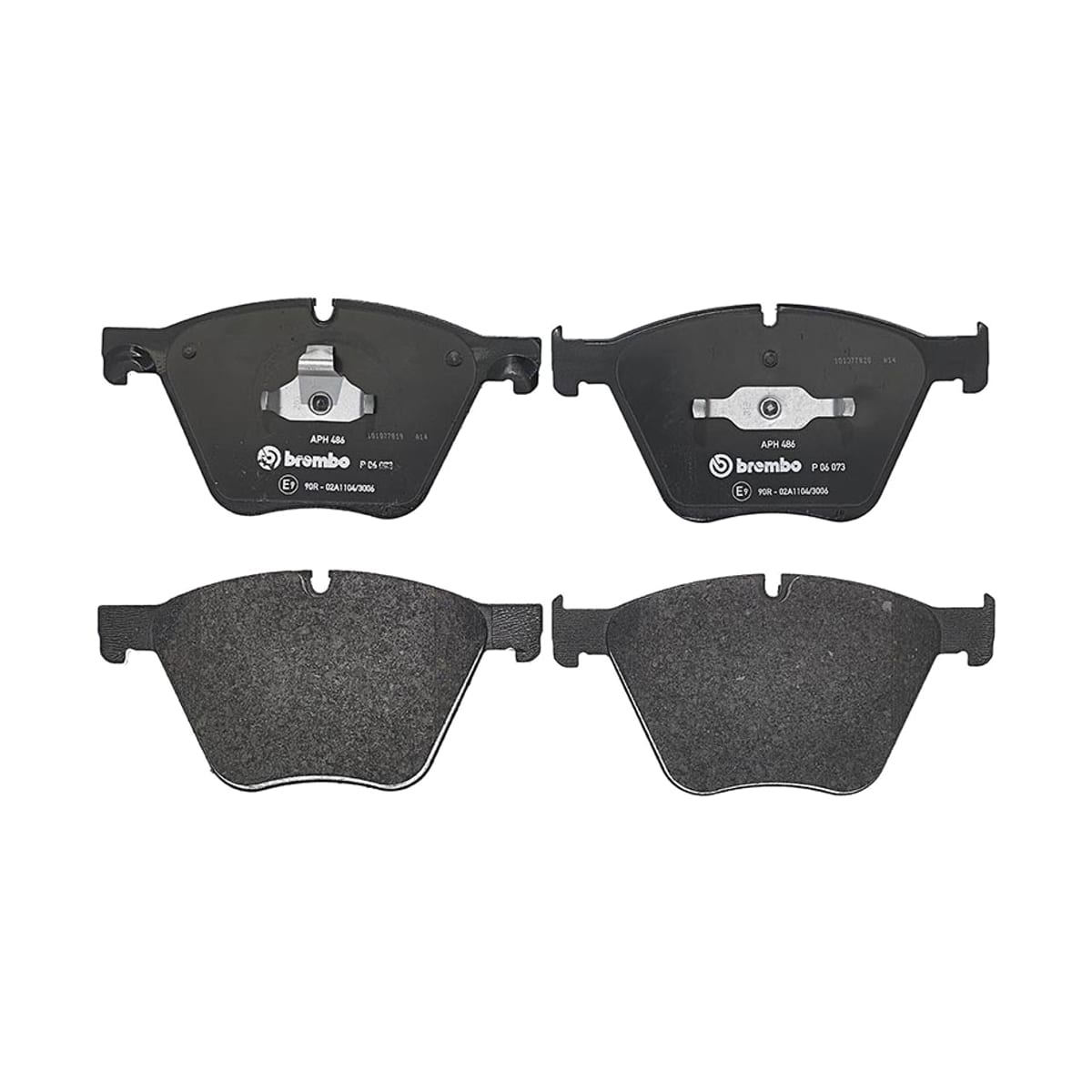 BREMBO Колодки тормозные дисковые P06073 (перед)