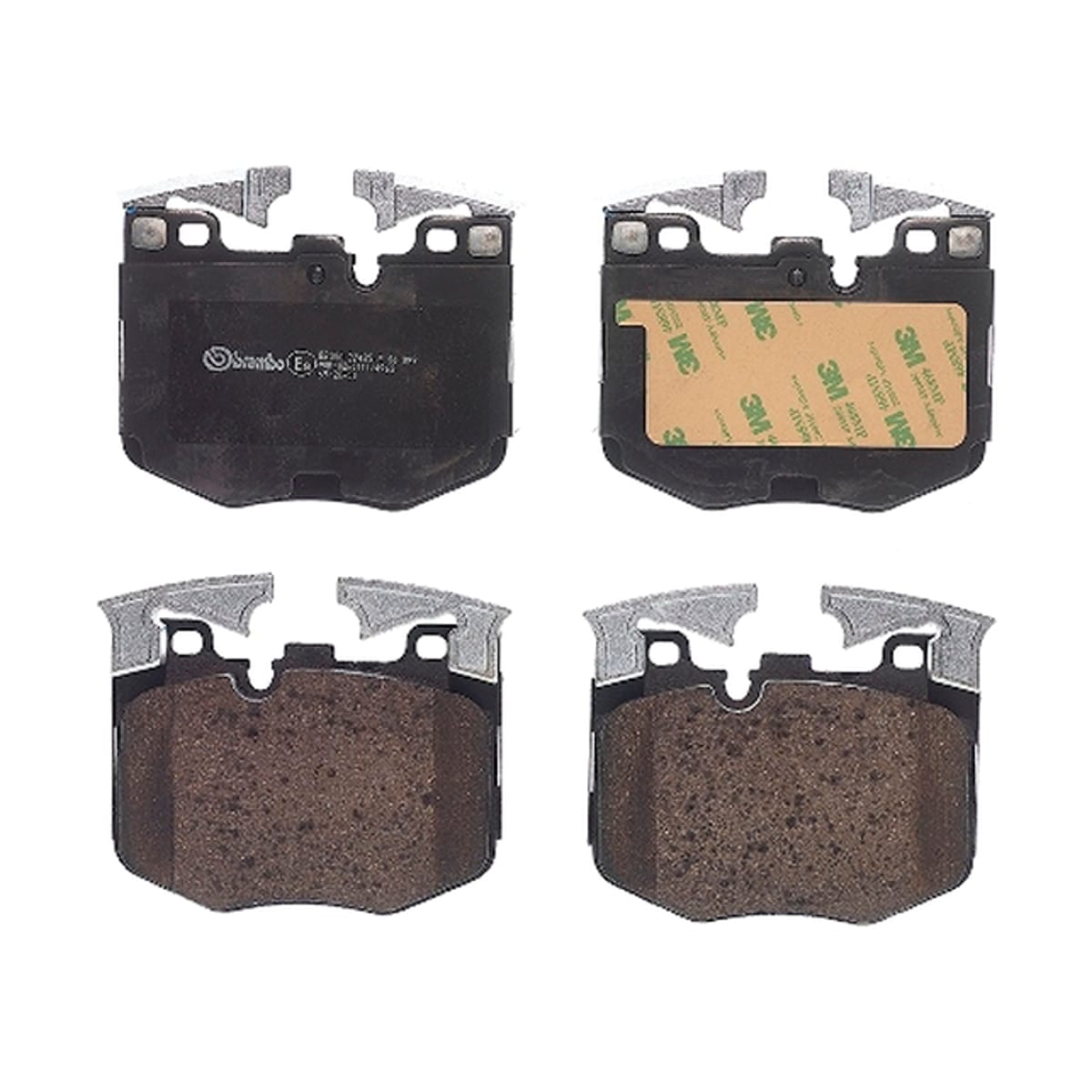 BREMBO Колодки тормозные дисковые P06099 (перед)