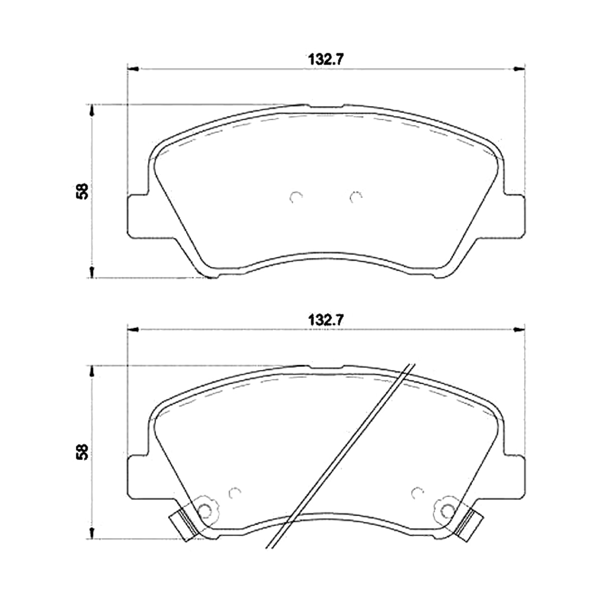 BREMBO Колодки тормозные дисковые P18025 (перед)