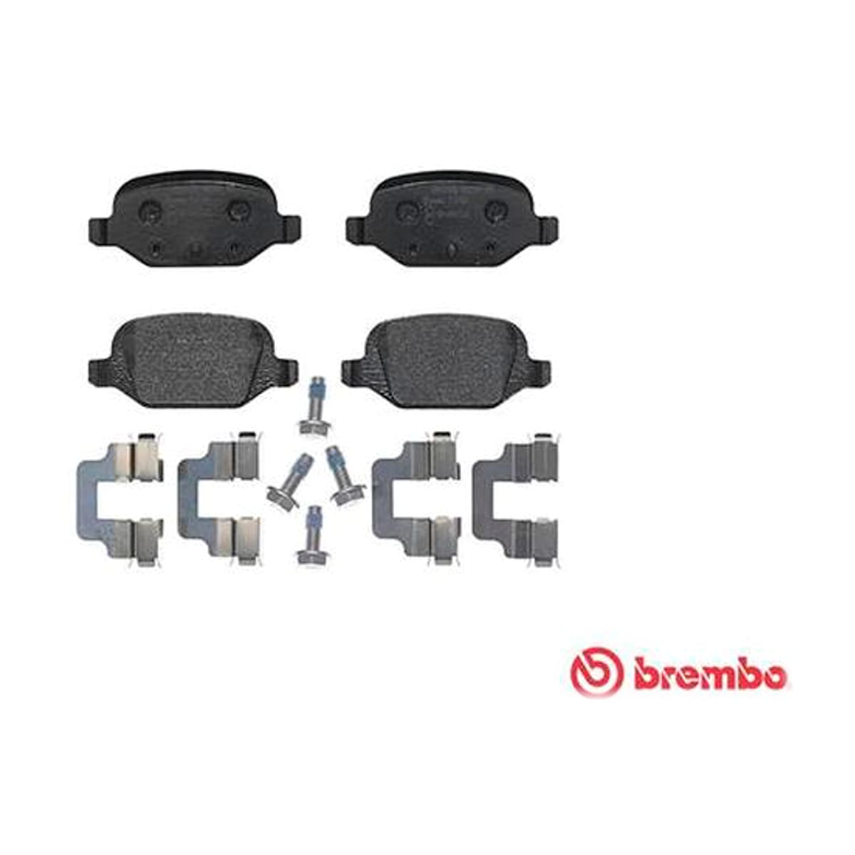 BREMBO Колодки тормозные дисковые P23064 (зад)