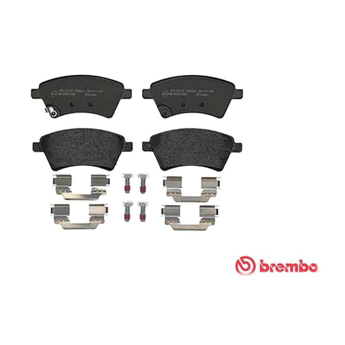 BREMBO Колодки тормозные дисковые P23105 (перед)