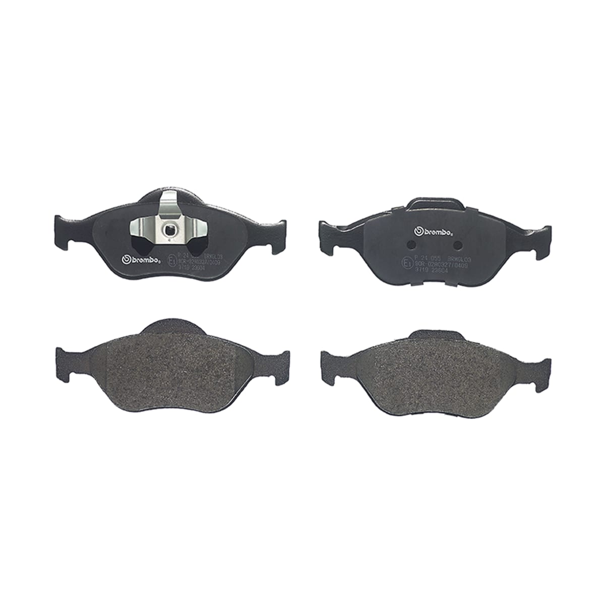BREMBO Колодки тормозные дисковые P24055 (перед)