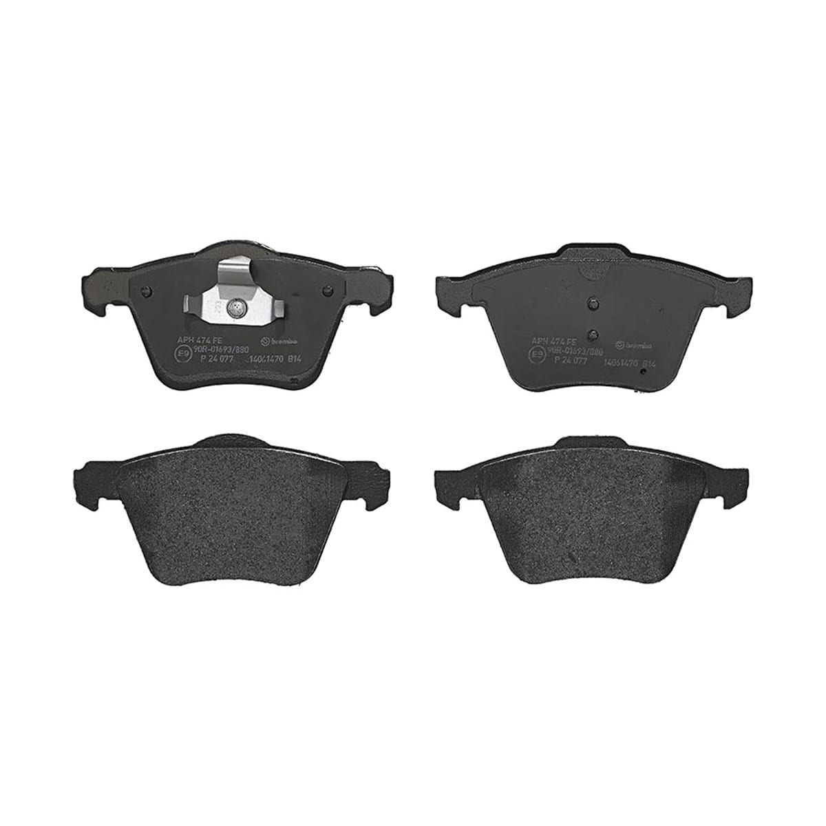 BREMBO Колодки тормозные дисковые P24077 (перед)