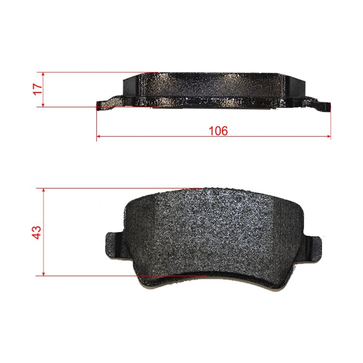 BREMBO Колодки тормозные дисковые P24078 (зад)