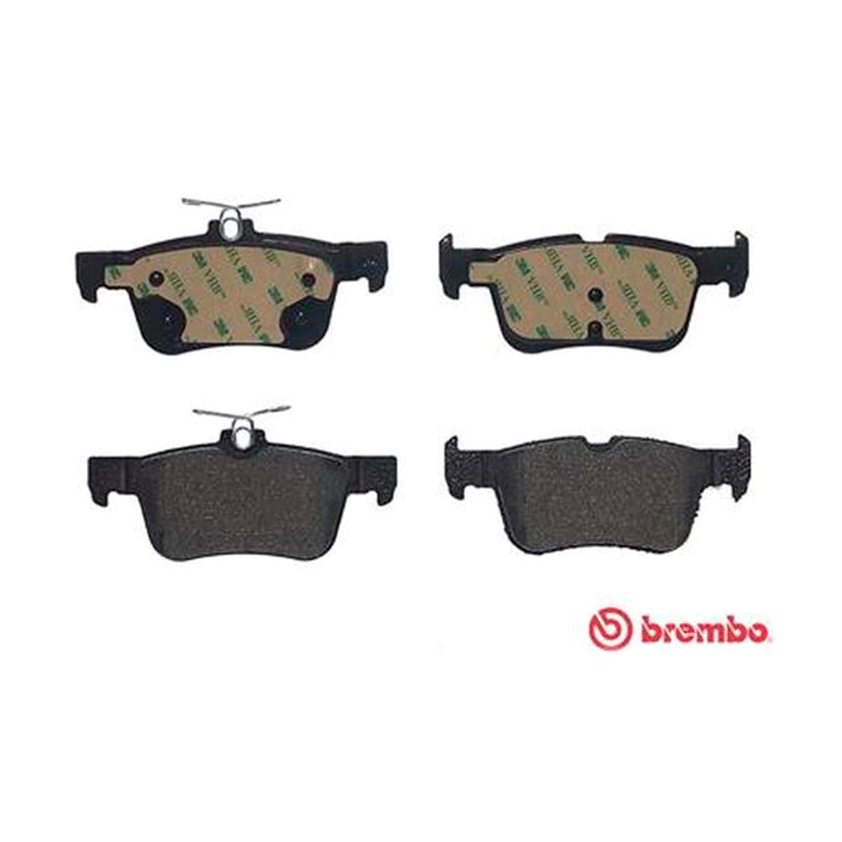 BREMBO Колодки тормозные дисковые P24175 (зад)