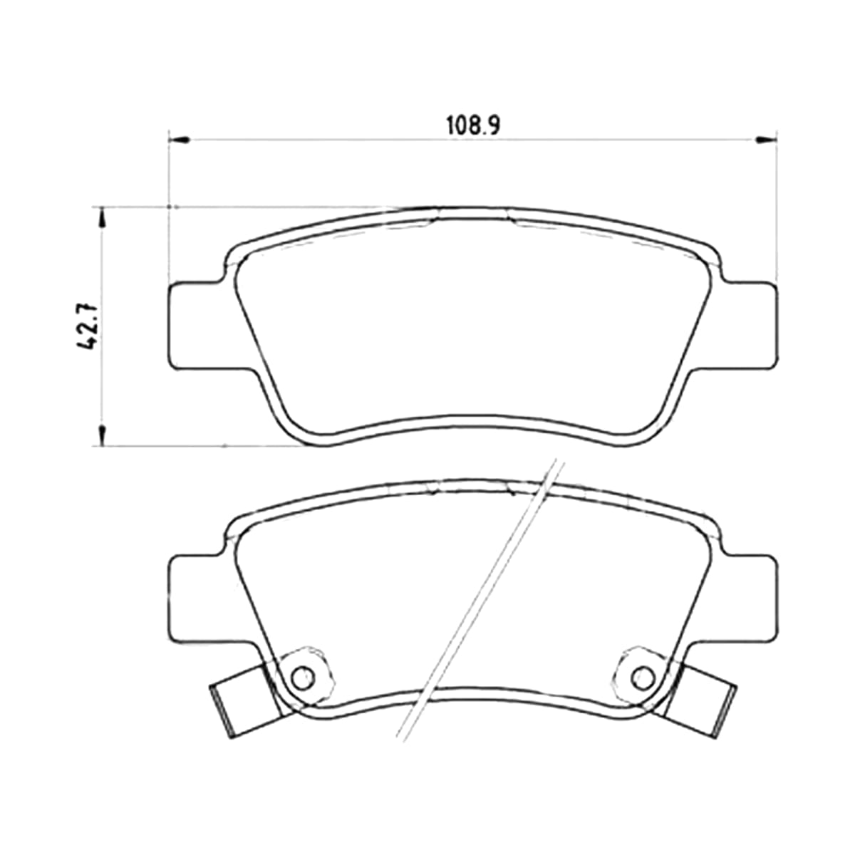 BREMBO Колодки тормозные дисковые P28046 (зад)