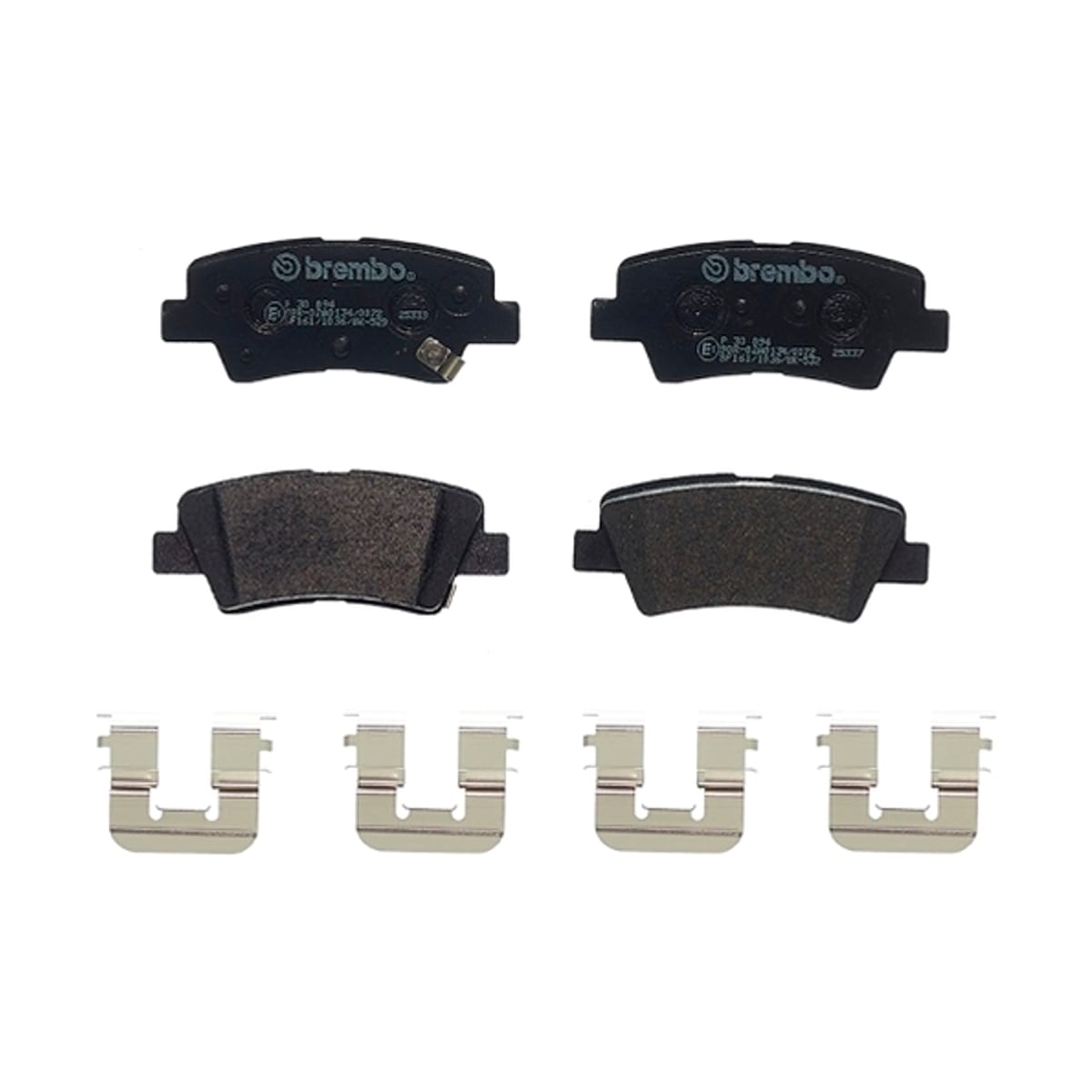 BREMBO Колодки тормозные дисковые P30094 (зад)