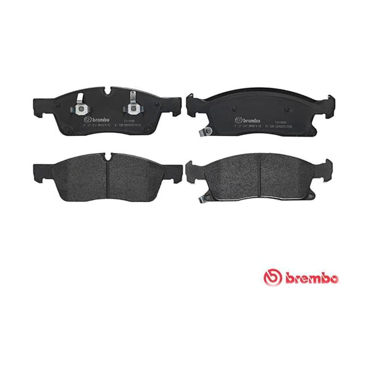 BREMBO Колодки тормозные дисковые P37017 (перед)