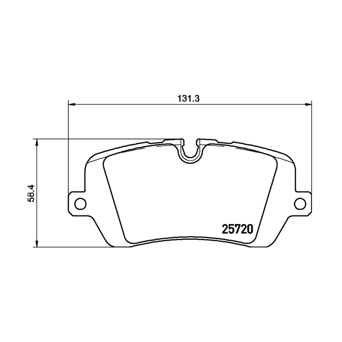 BREMBO Колодки тормозные (Сзади) Land Rover Discovery 16-20 / Range Rover 12-22
