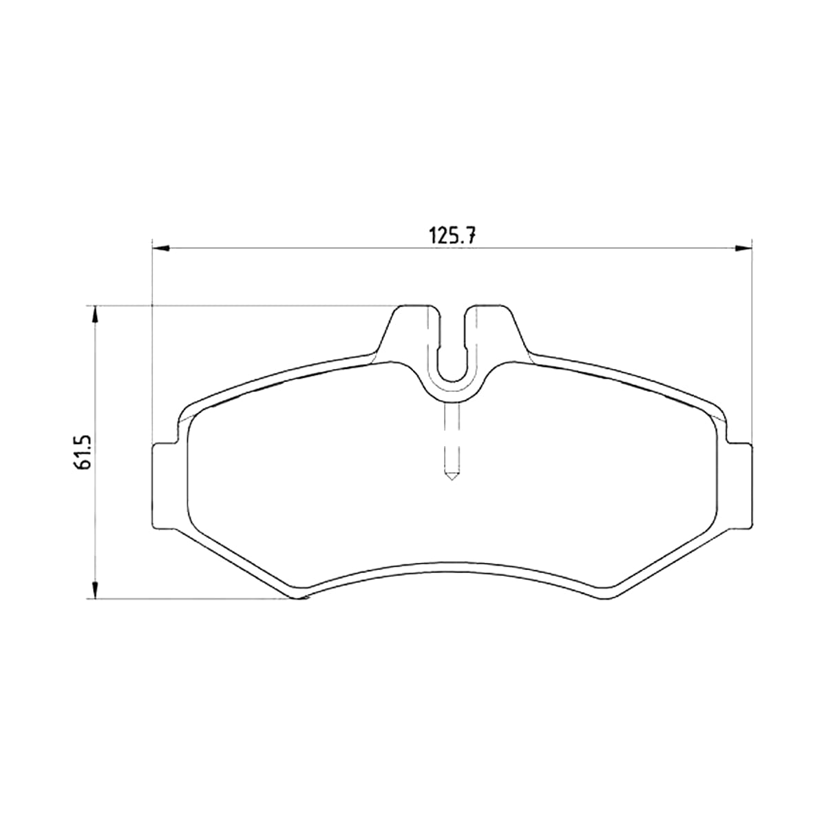 BREMBO Колодки тормозные дисковые P50020 (зад)