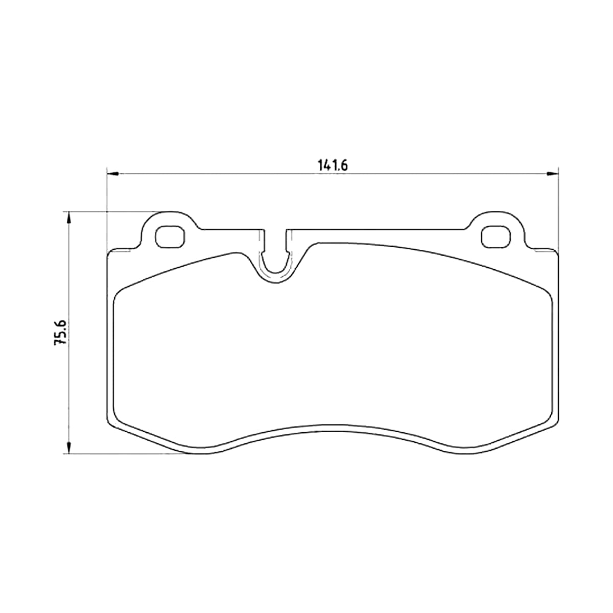 BREMBO Колодки тормозные (Спереди) Mercedes-Benz E-Class 02-09 / S-Class 05-13 P50074