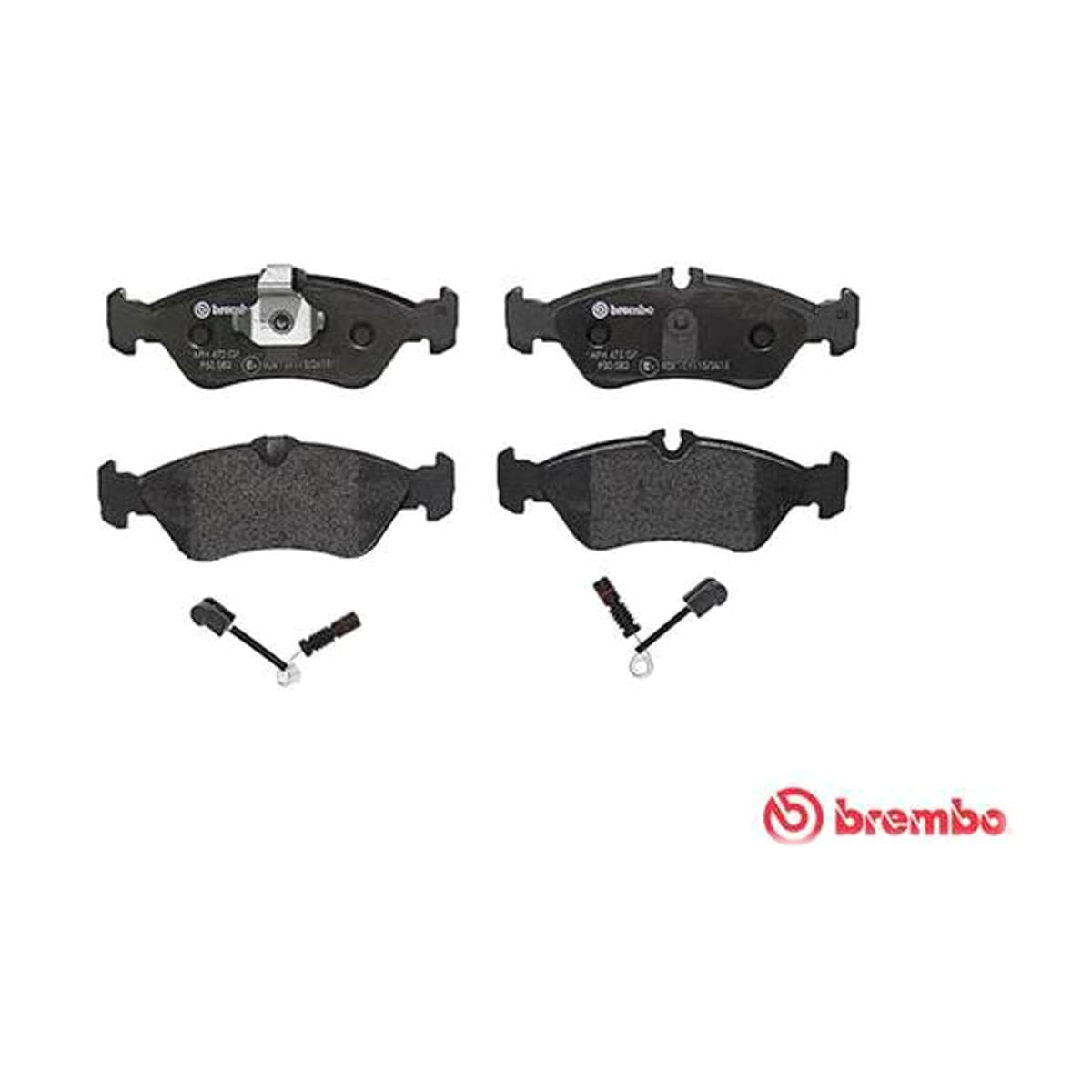 BREMBO Колодки тормозные дисковые P50082 (зад)