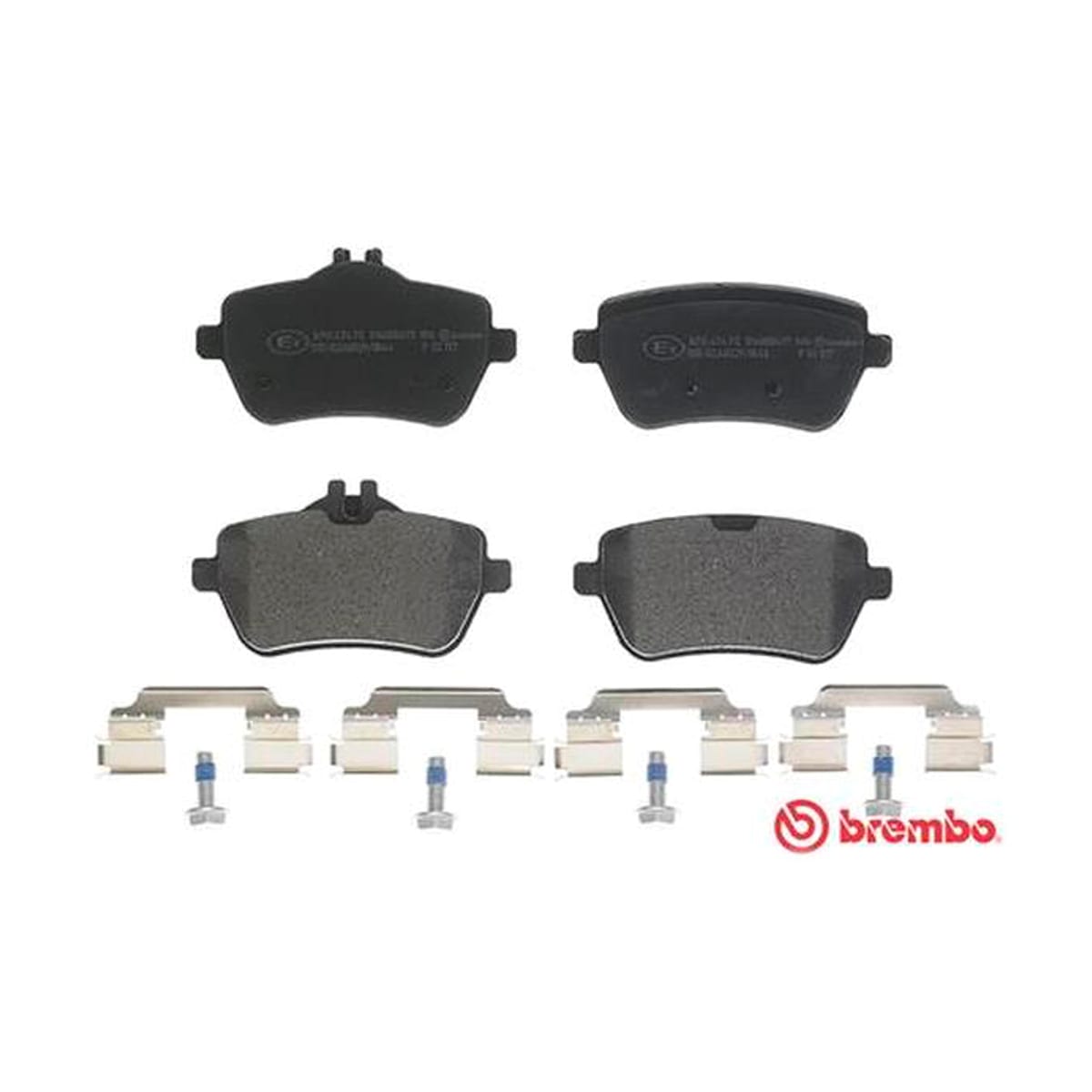 BREMBO Колодки тормозные дисковые P50117 (зад)