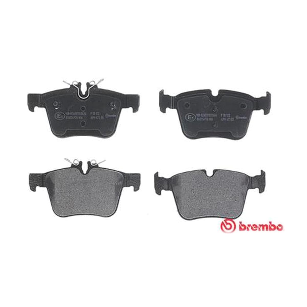 BREMBO Колодки тормозные дисковые P50122 (зад)