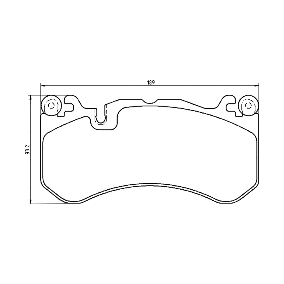 BREMBO Колодки тормозные дисковые P50127 (перед)