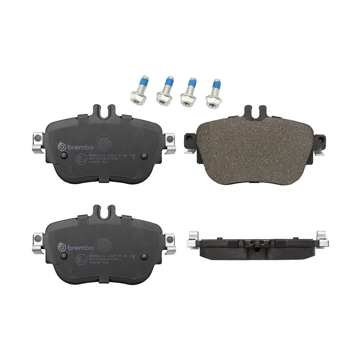 BREMBO Колодки тормозные дисковые P50136 (зад)