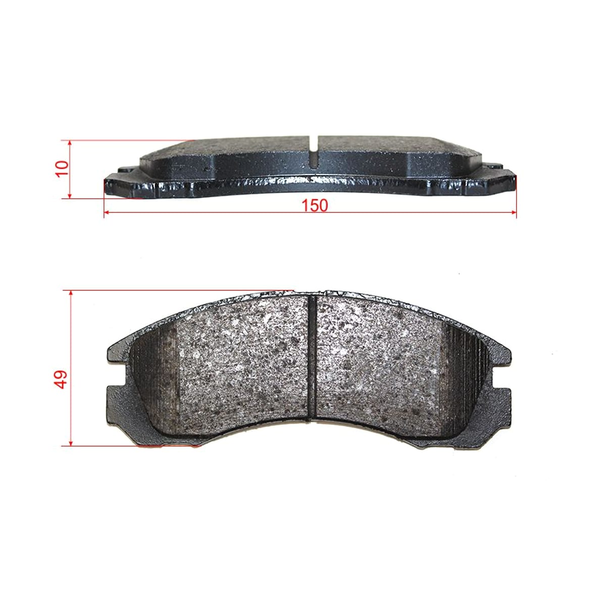 BREMBO Колодки тормозные дисковые P54017 (перед)