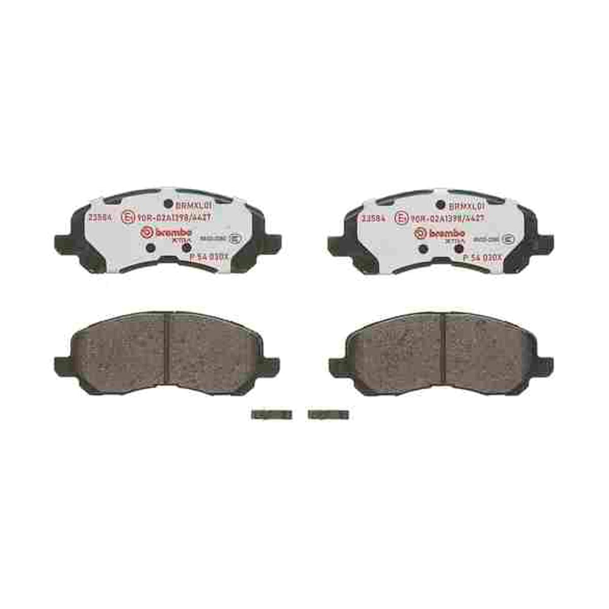BREMBO Колодки тормозные дисковые Xtra P54030X (перед)