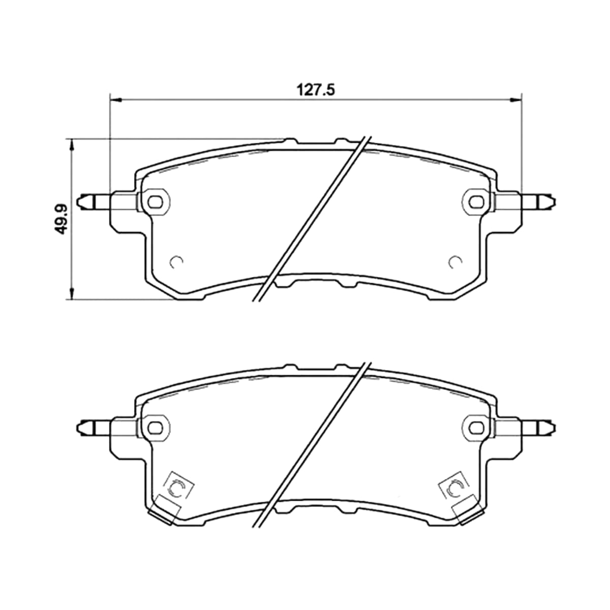 BREMBO Колодки тормозные (Сзади) Nissan Patrol 10-24 / Infiniti QX56 10-13 P56082