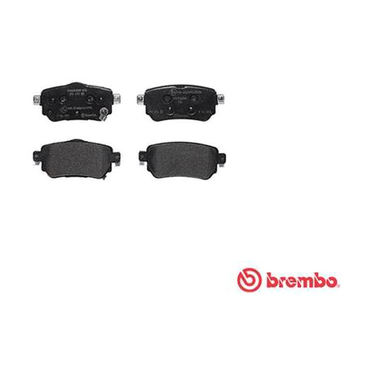 BREMBO Колодки тормозные дисковые P56098 (зад)