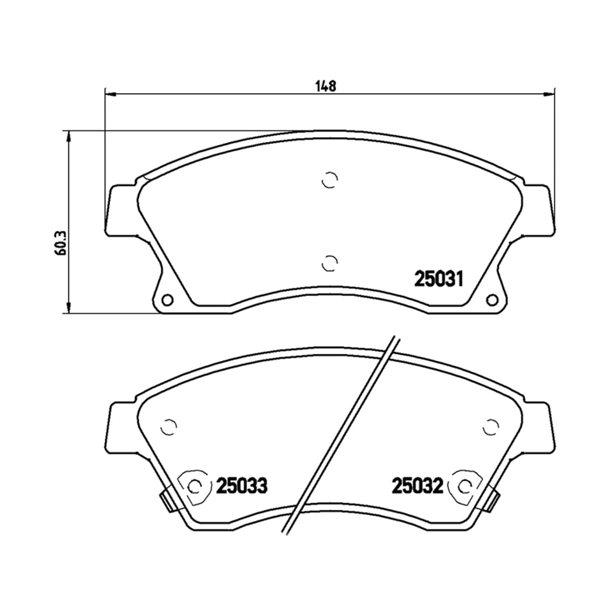 BREMBO Колодки тормозные дисковые P59076 (перед)