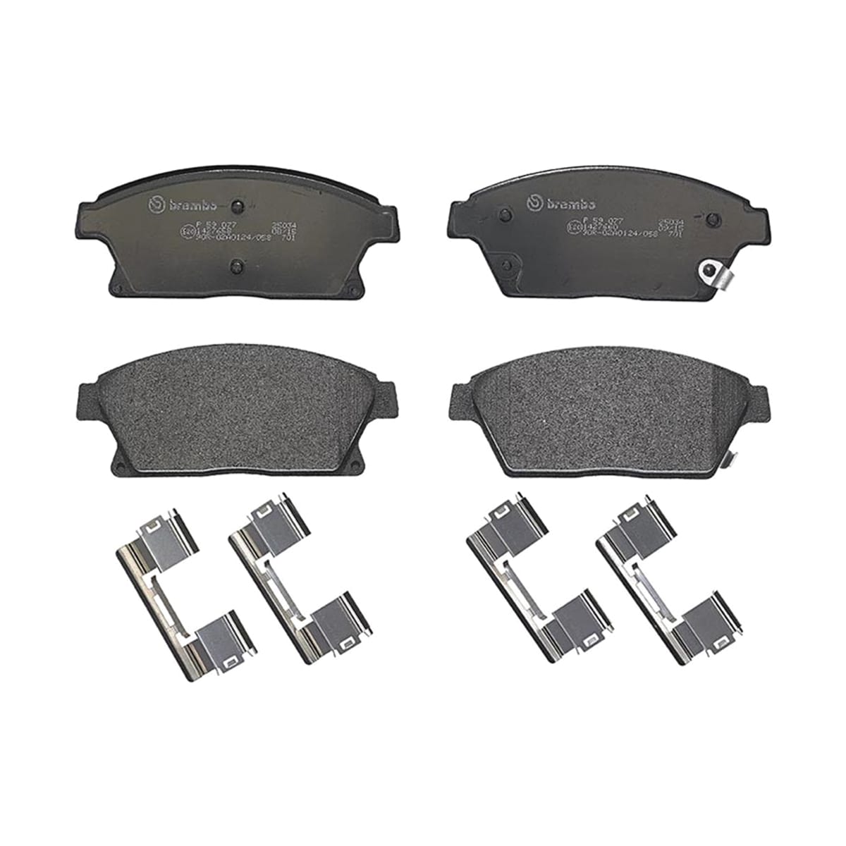 BREMBO Колодки тормозные дисковые P59077 (перед)