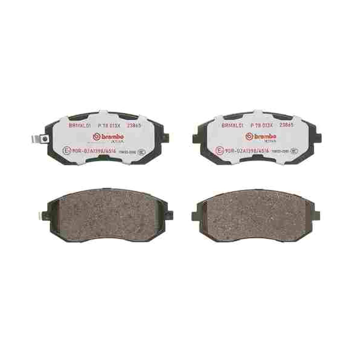 BREMBO Колодки тормозные дисковые Xtra P78013X (перед)