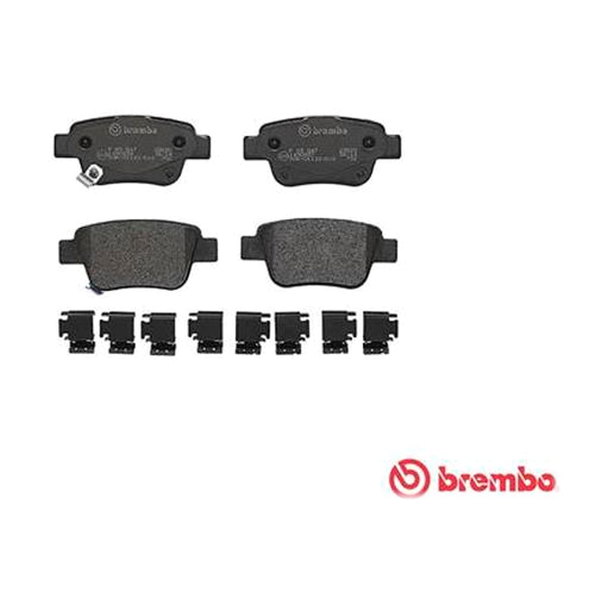 BREMBO Колодки тормозные дисковые P83047 (зад)