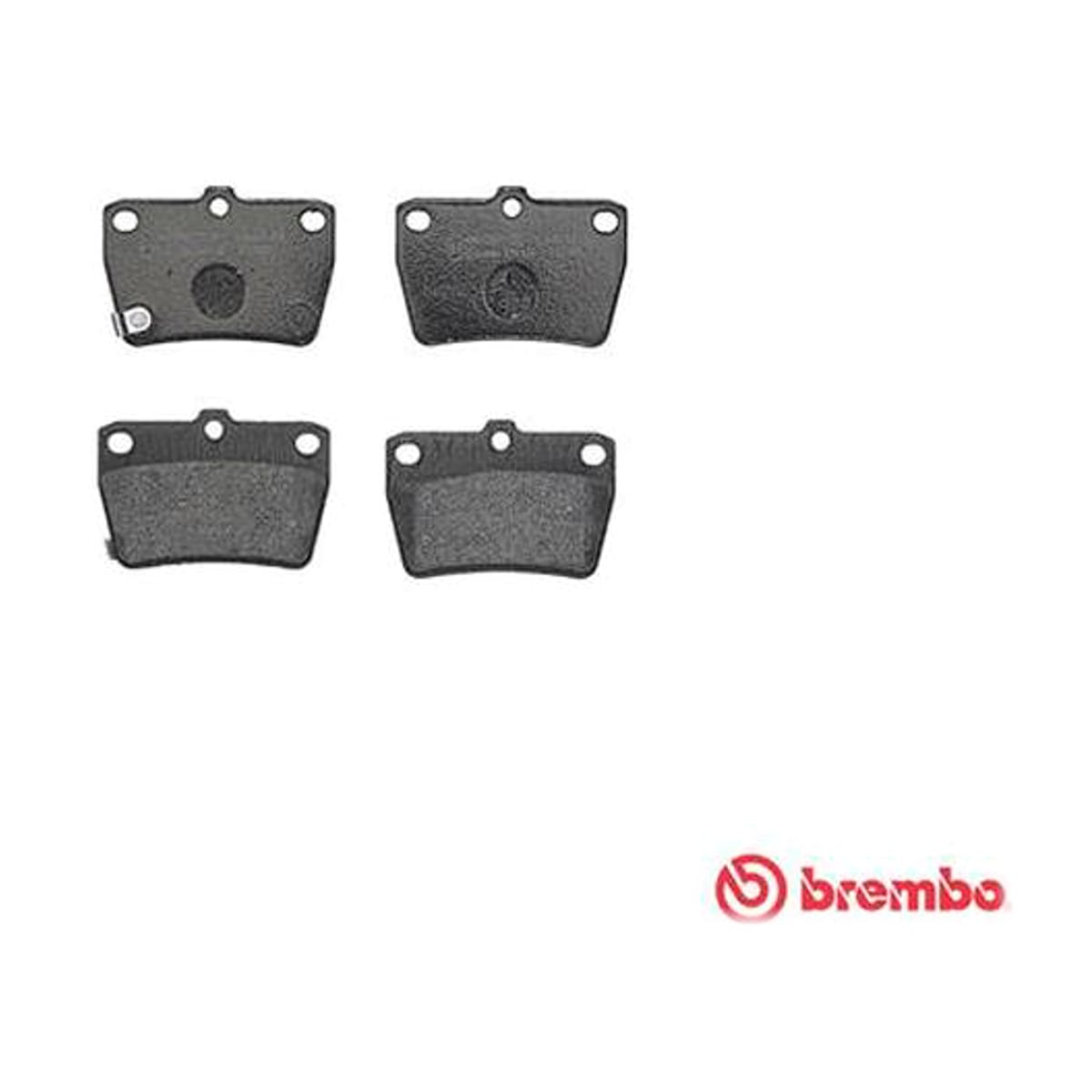 BREMBO Колодки тормозные дисковые P83057 (зад)