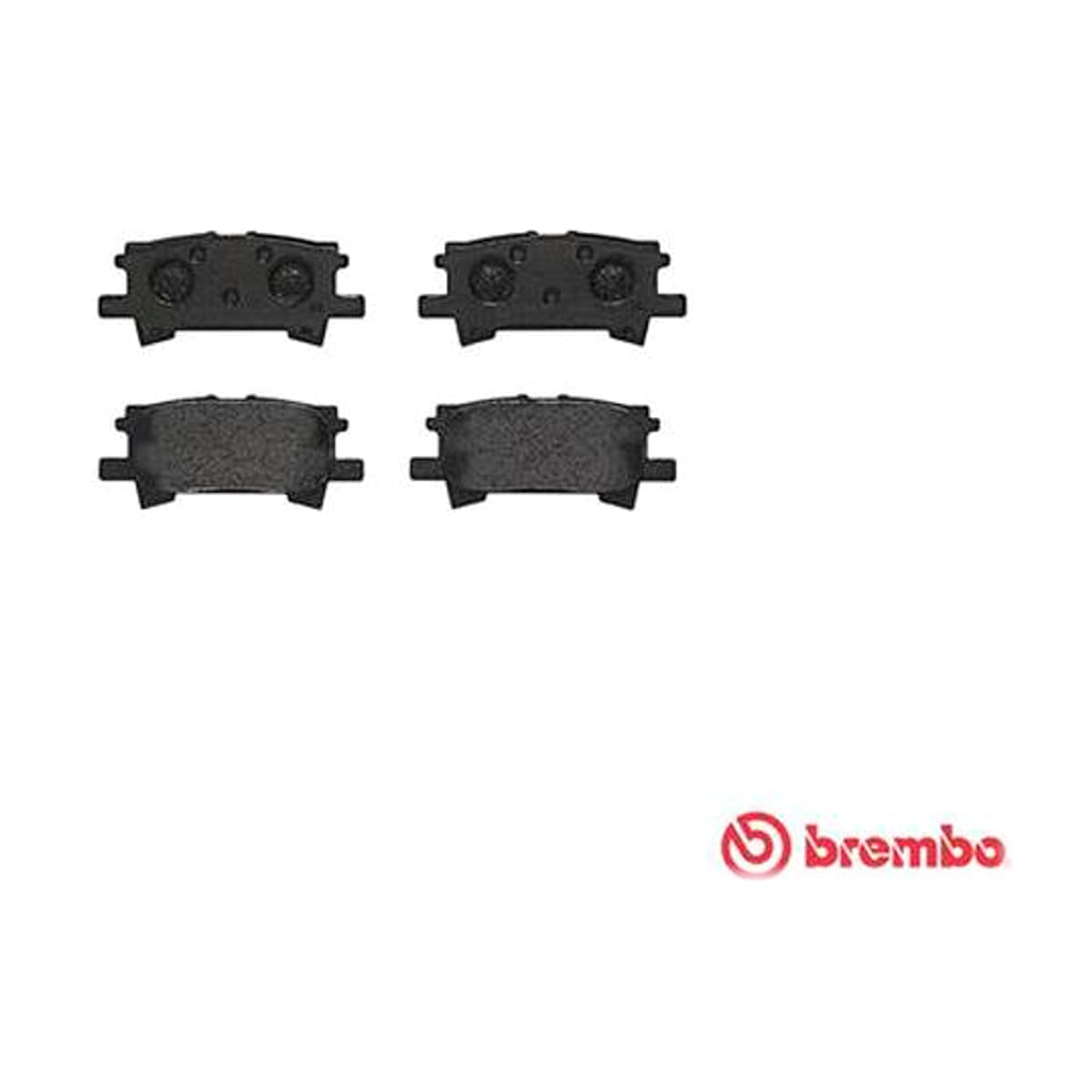 BREMBO Колодки тормозные дисковые P83068 (зад)