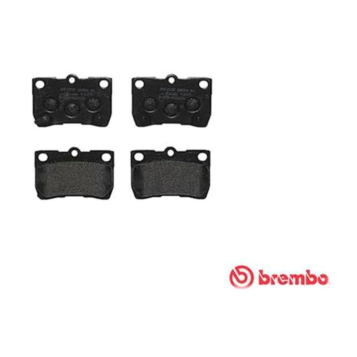 BREMBO Колодки тормозные дисковые P83073 (зад)