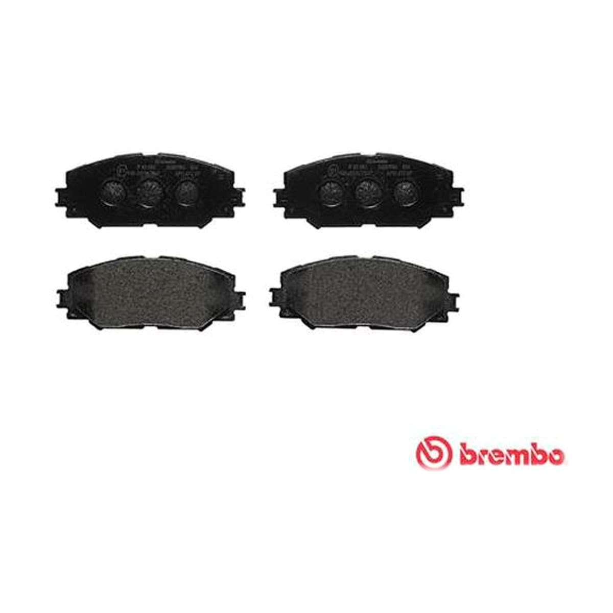 BREMBO Колодки тормозные дисковые P83082 (перед)