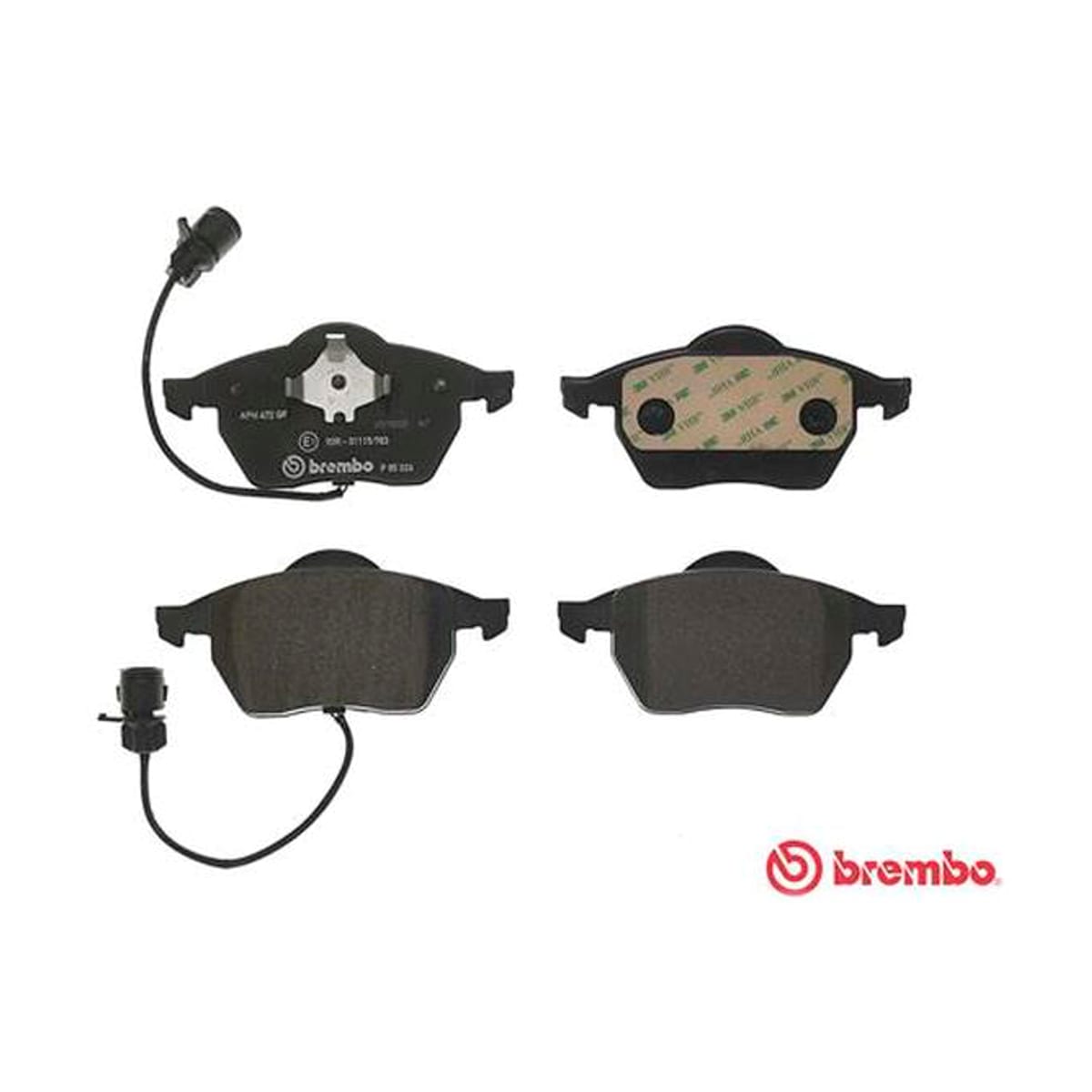 BREMBO Колодки тормозные дисковые P85026 (перед)