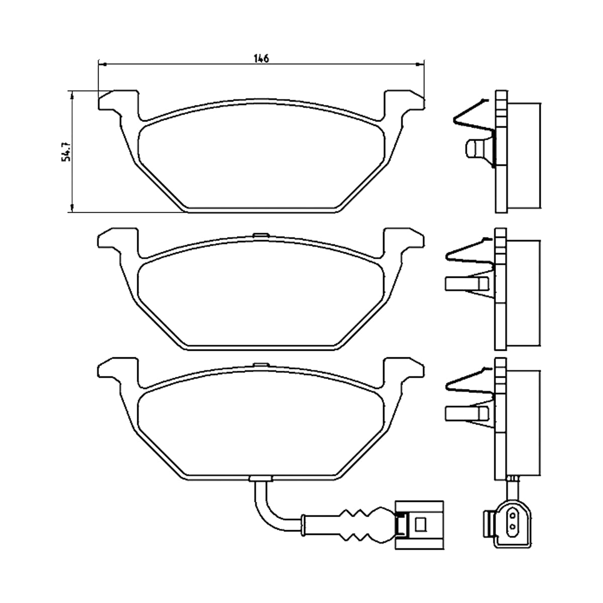 BREMBO Колодки тормозные дисковые P85072 (перед)