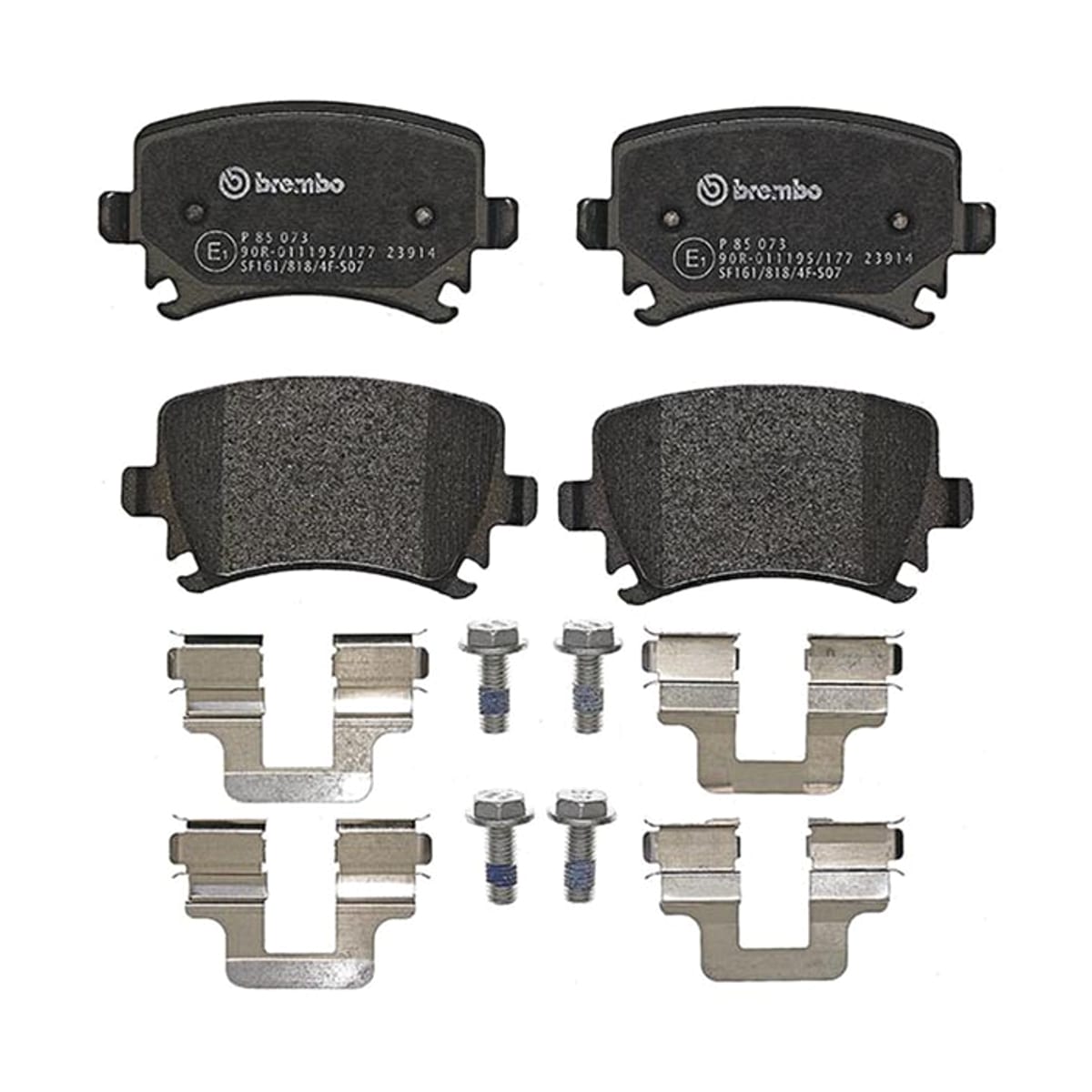 BREMBO Колодки тормозные дисковые P85073 (зад)