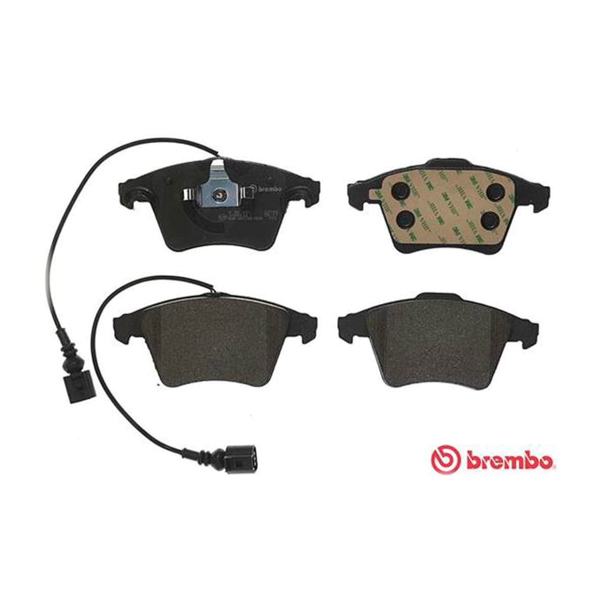 BREMBO Колодки тормозные дисковые P85090 (перед)