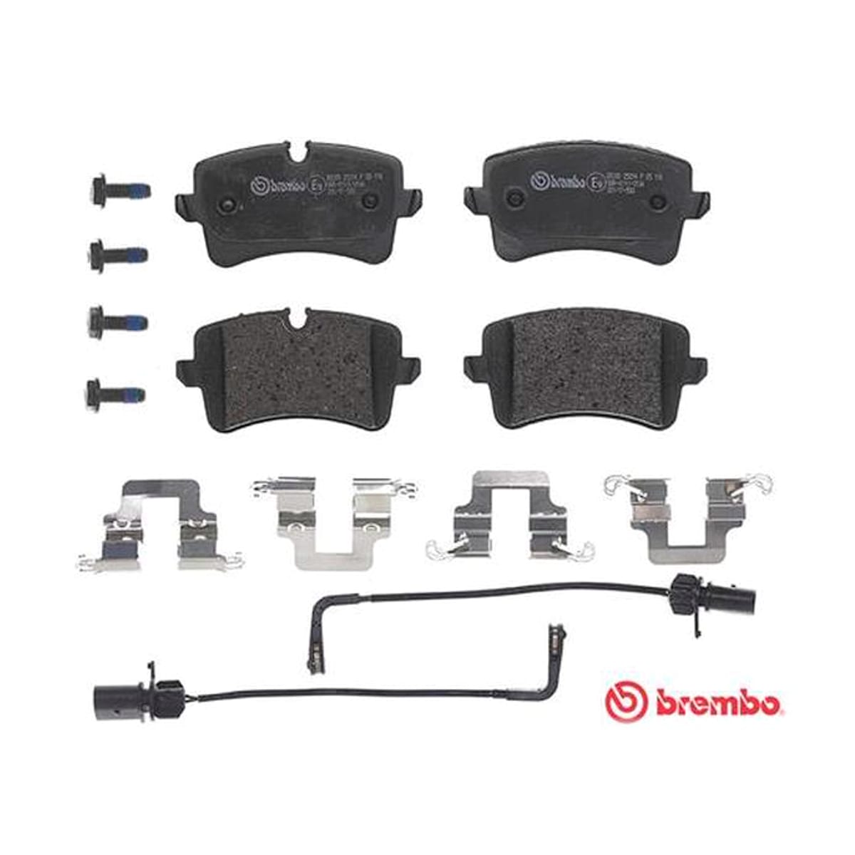 BREMBO Колодки тормозные дисковые P85118 (зад)
