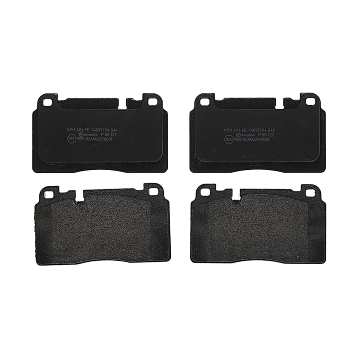 BREMBO Колодки тормозные дисковые P85122 (перед)