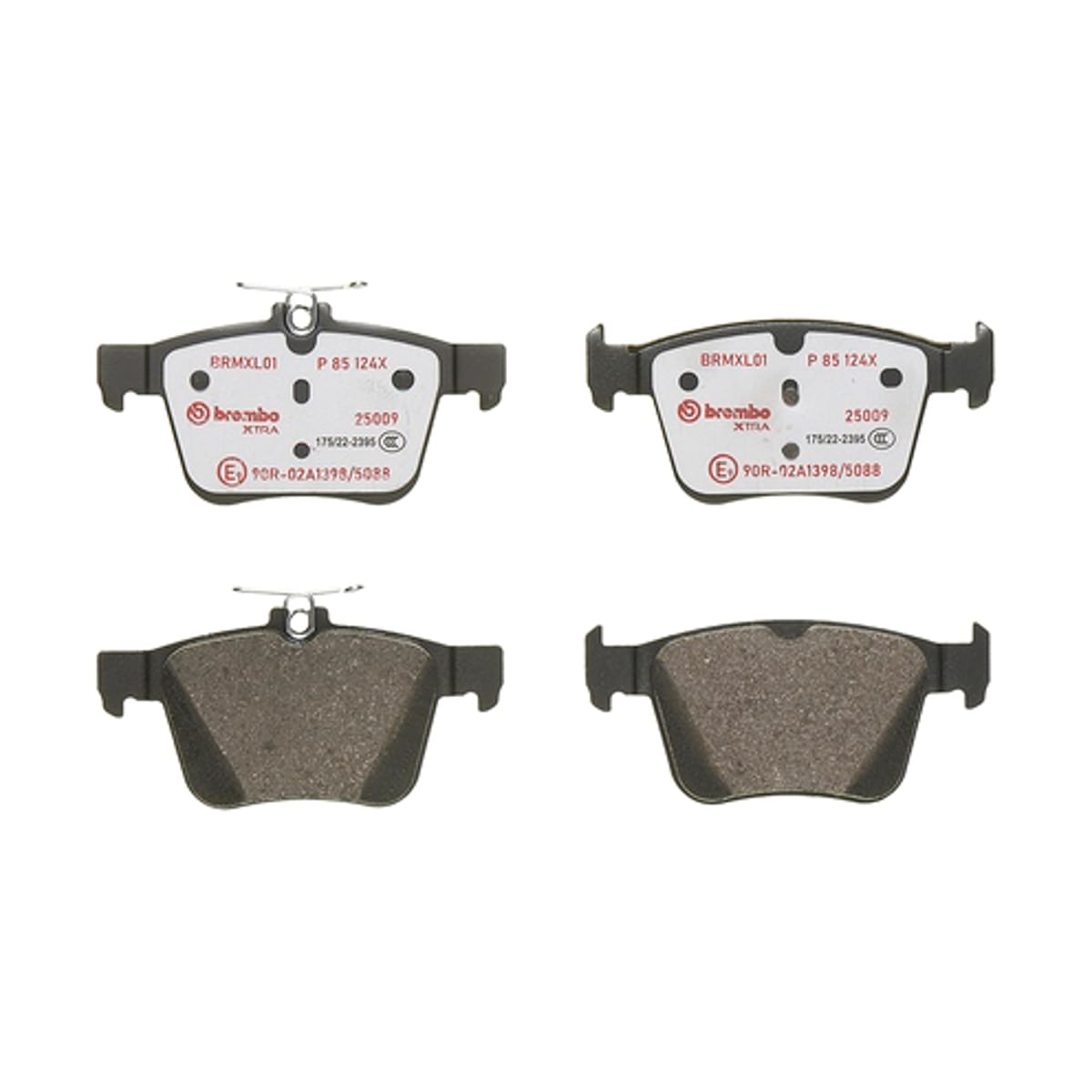BREMBO Колодки тормозные дисковые Xtra P85124X (зад)