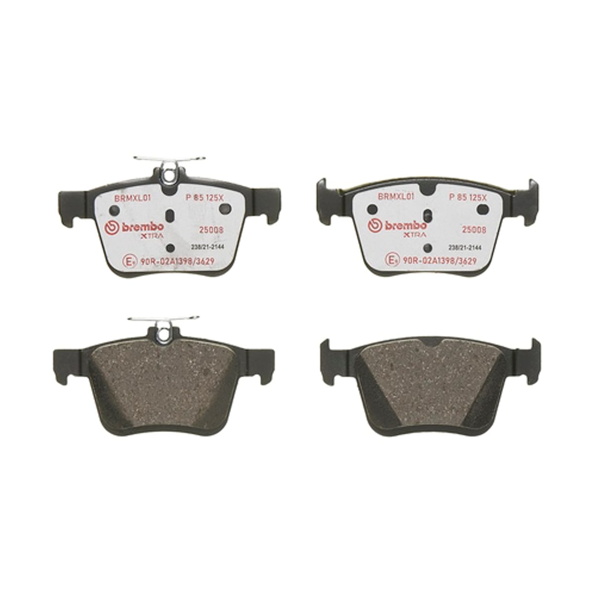 BREMBO Колодки тормозные дисковые Xtra P85125X (зад)