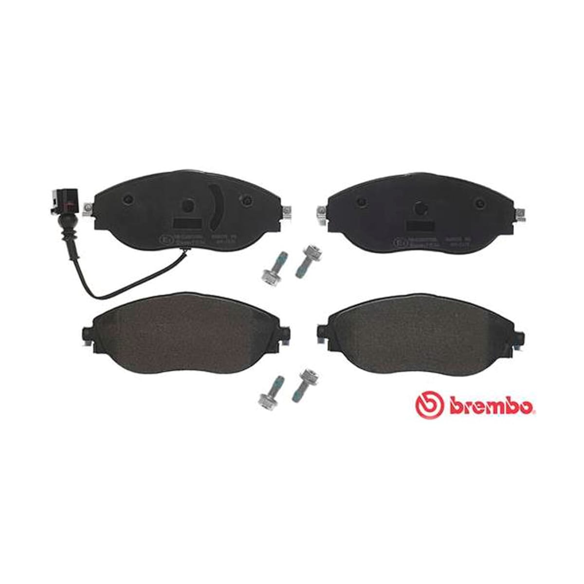 BREMBO Колодки тормозные дисковые P85144 (перед)
