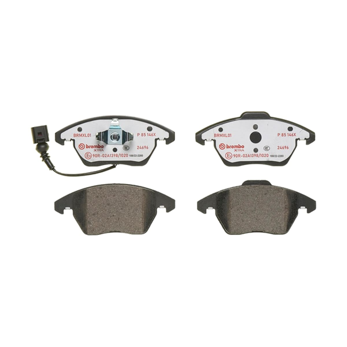 BREMBO Колодки тормозные дисковые Xtra P85146X (перед)