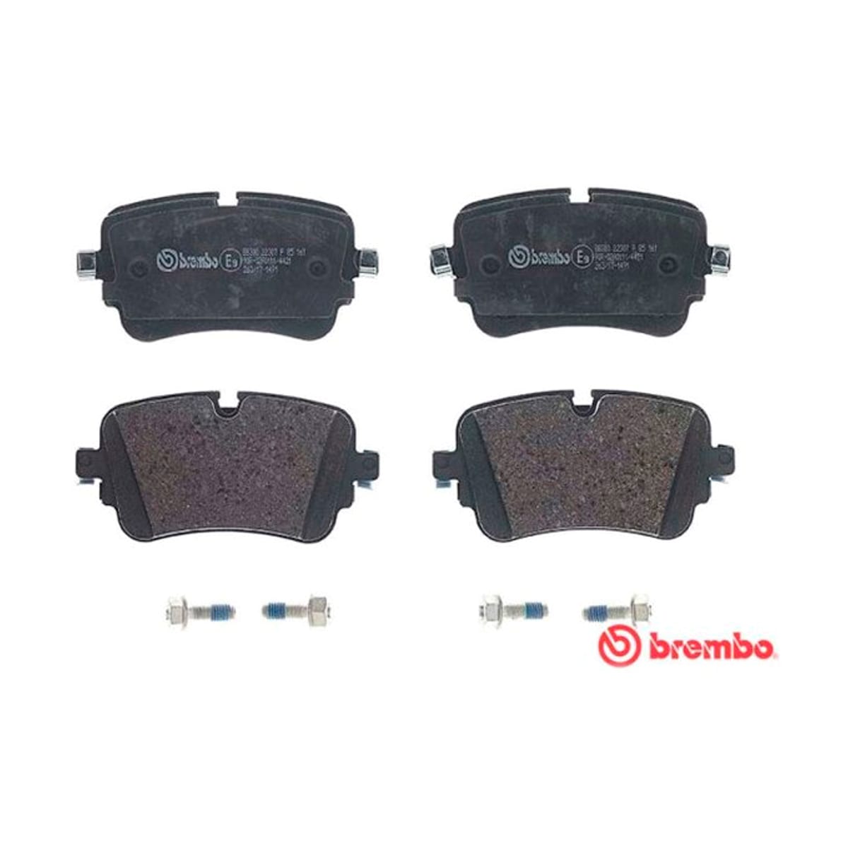 BREMBO Колодки тормозные дисковые P85161 (зад)