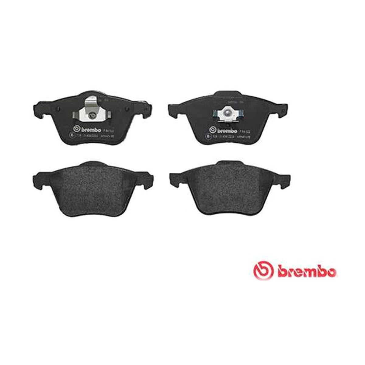 BREMBO Колодки тормозные дисковые P86022 (перед)
