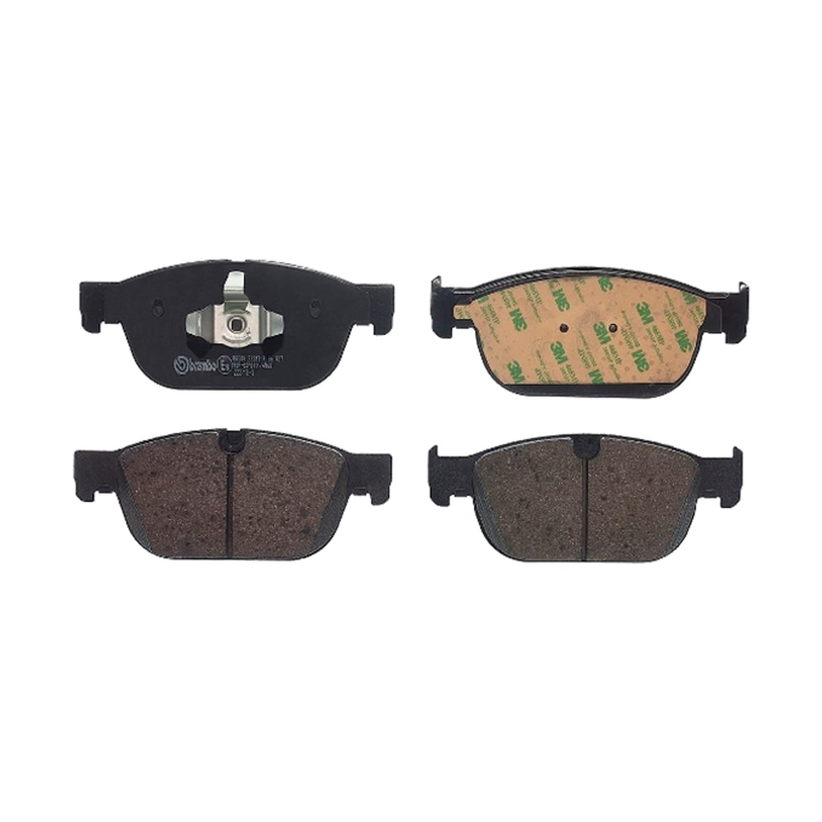 BREMBO Колодки тормозные дисковые P86027 (перед)