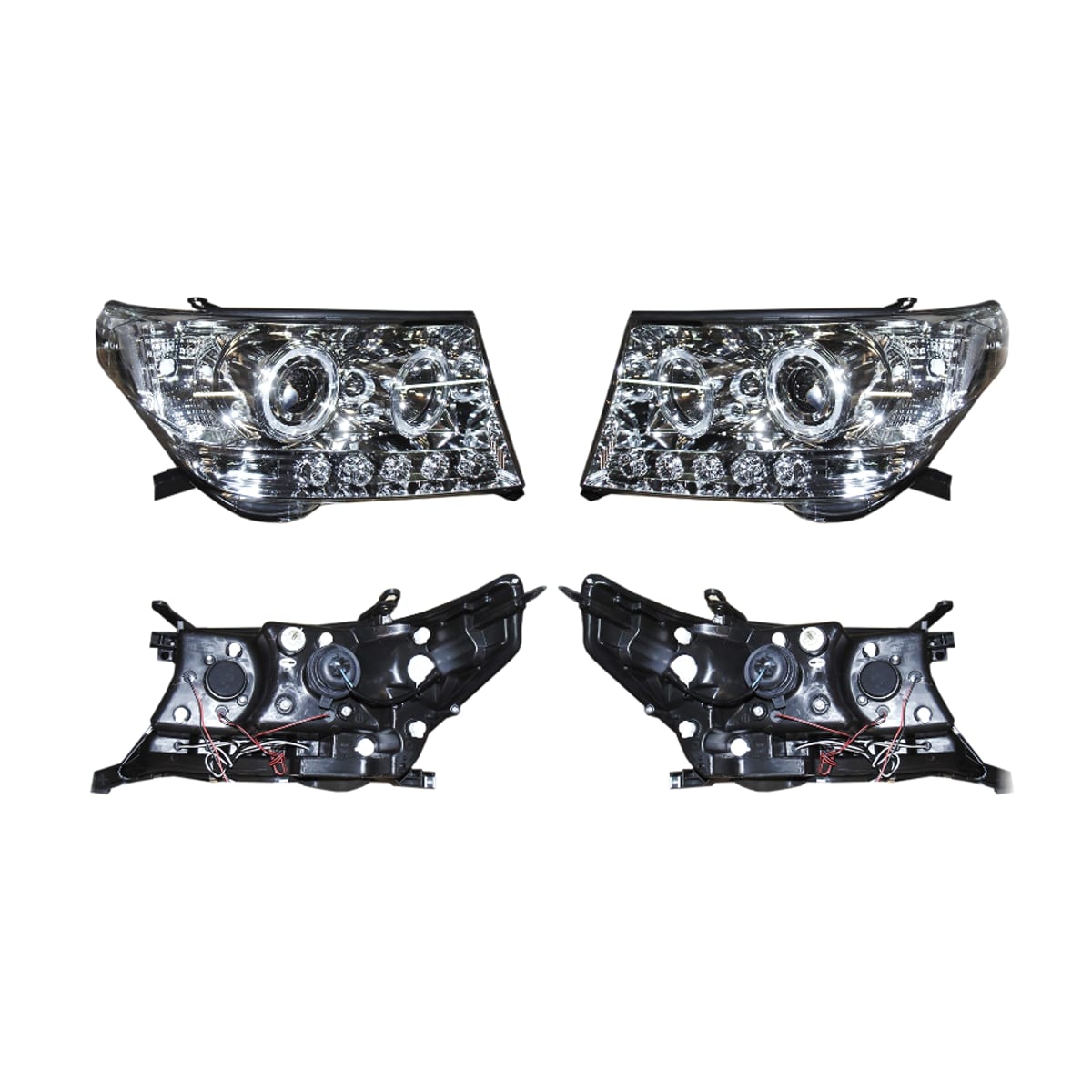 SONAR Фара Toyota Land Cruiser (J200) 07-15 (Комплект) PFSND121107PLDCM3