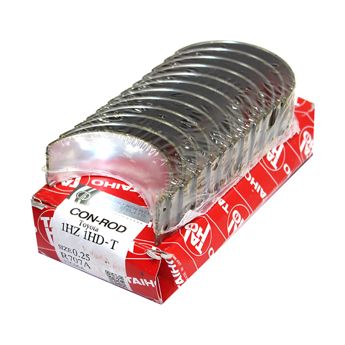 TAIHO Вкладыш шатунный (0.25/ к-т) Toyota Land Cruiser (J100,J80) 84-23 / Land Cruiser Prado 87-96 1HZ;1HZT;1PZ R707A025